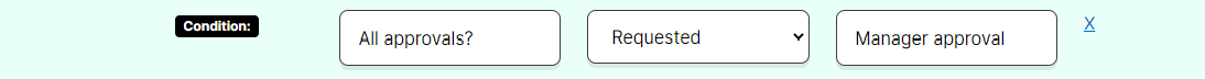 Conditional routing example